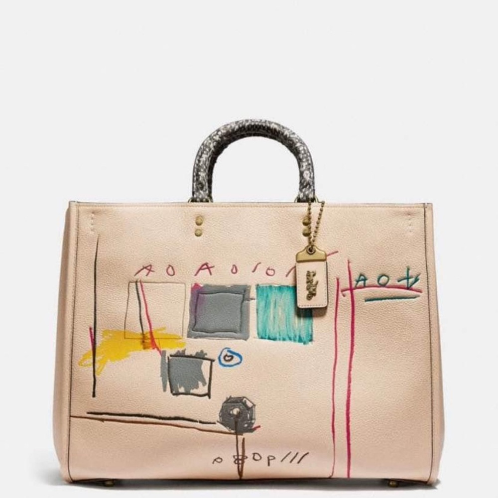 Coach Rogue 39 Basquiat Chalk